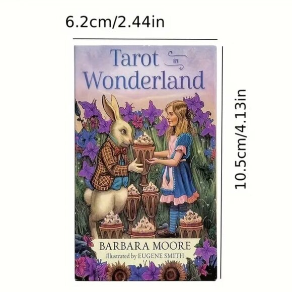 Tarot In Wonderland Tarot Card Deck 78 Cards NWT - Picture 5 of 5